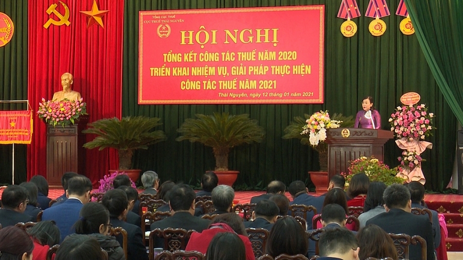 Cục Thuế Thái Nguyên triển khai nhiệm vụ năm 2021 (TS 12/1)