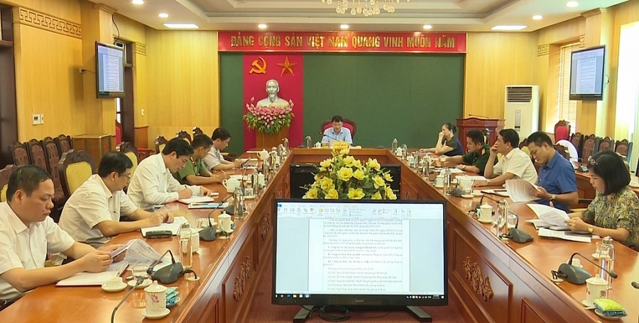 undefined Chuẩn bị tốt các điều kiện phục vụ Đại hội Đảng bộ tỉnh lần thứ XX, nhiệm kỳ 2020-2025