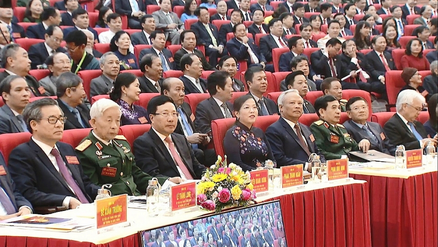 [Photo] Toàn cảnh Khai mạc Đại hội đại biểu Đảng bộ tỉnh Thái Nguyên lần thứ XX, nhiệm kỳ 2020 2025