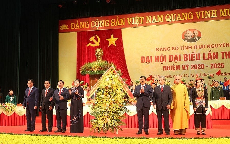 [Photo] Toàn cảnh Khai mạc Đại hội đại biểu Đảng bộ tỉnh Thái Nguyên lần thứ XX, nhiệm kỳ 2020 2025