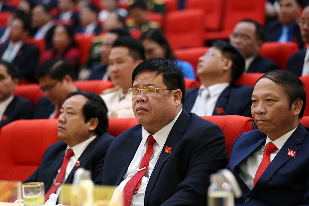 [Photo] Phiên bế mạc Đại hội đại biểu Đảng bộ tỉnh Thái Nguyên lần thứ XX