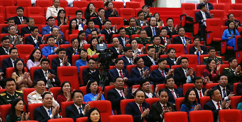 [Photo] Phiên bế mạc Đại hội đại biểu Đảng bộ tỉnh Thái Nguyên lần thứ XX