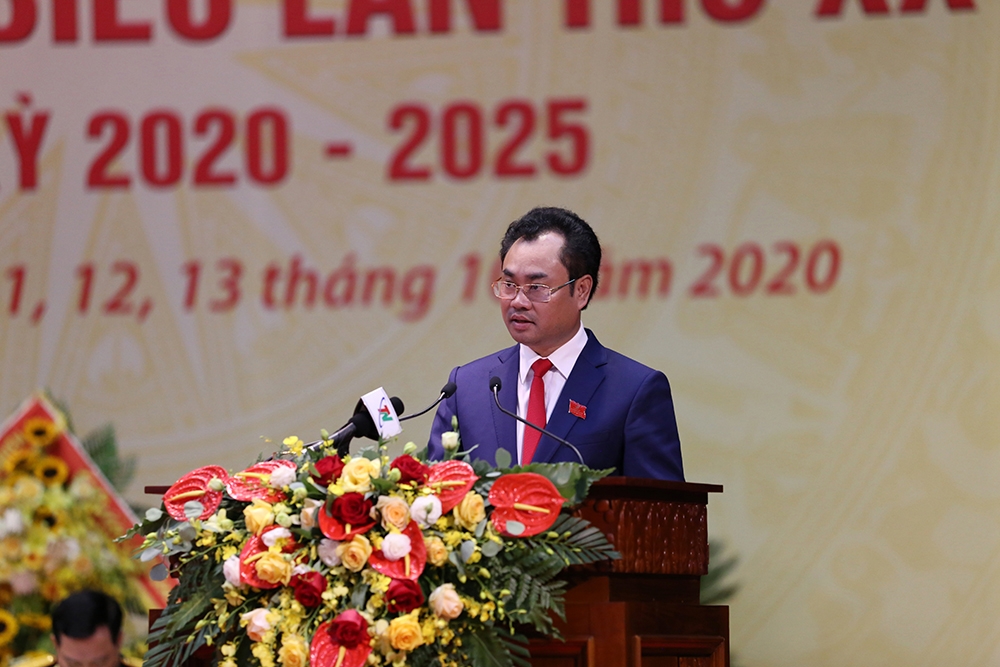 [Photo] Phiên bế mạc Đại hội đại biểu Đảng bộ tỉnh Thái Nguyên lần thứ XX