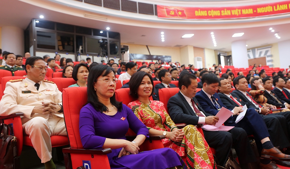 [Photo] Phiên bế mạc Đại hội đại biểu Đảng bộ tỉnh Thái Nguyên lần thứ XX