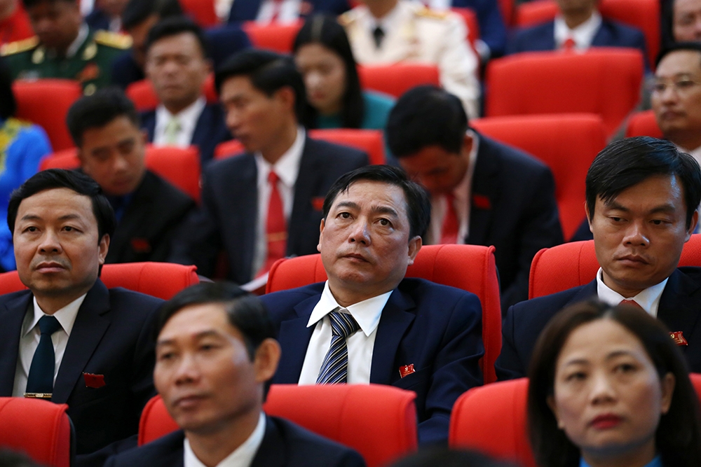 [Photo] Phiên bế mạc Đại hội đại biểu Đảng bộ tỉnh Thái Nguyên lần thứ XX