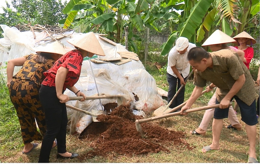 Sức lan tỏa từ mô hình “Ngôi nhà 3 sạch nông thôn mới” Sức lan tỏa từ mô hình “Ngôi nhà 3 sạch nông thôn mới”