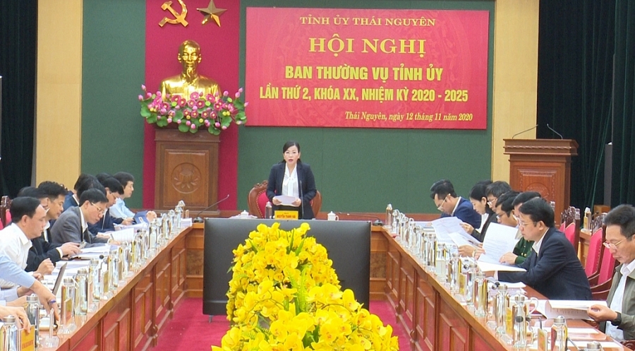 Hội nghị Ban Thường vụ Tỉnh ủy lần thứ 2, khóa XX, nhiệm kỳ 2020-2025
