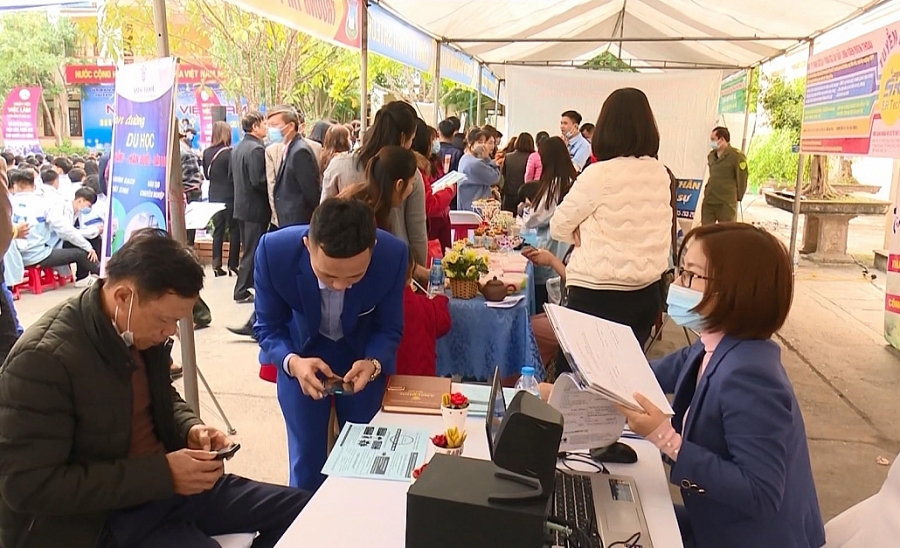 Ngày hội việc làm huyện Đồng Hỷ năm 2020 Ngày hội việc làm huyện Đồng Hỷ năm 2020