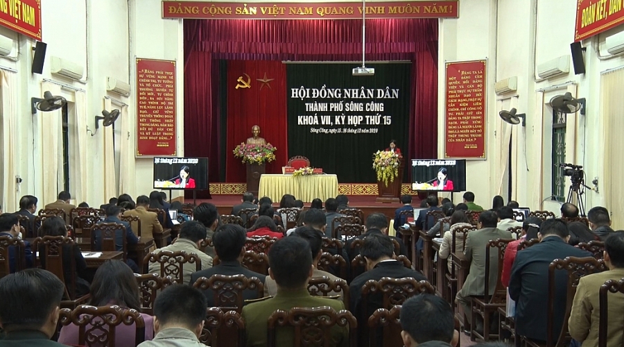 Họp HĐND thành phố Thái Nguyên và thành phố Sông Công Họp HĐND thành phố Thái Nguyên và thành phố Sông Công