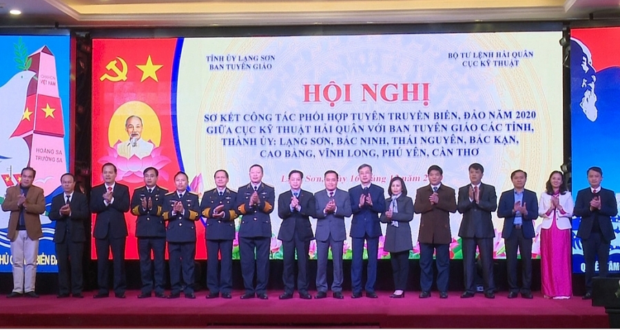 Hội nghị sơ kết phối hợp tuyên truyền biển đảo 2020 (TS 17/12)