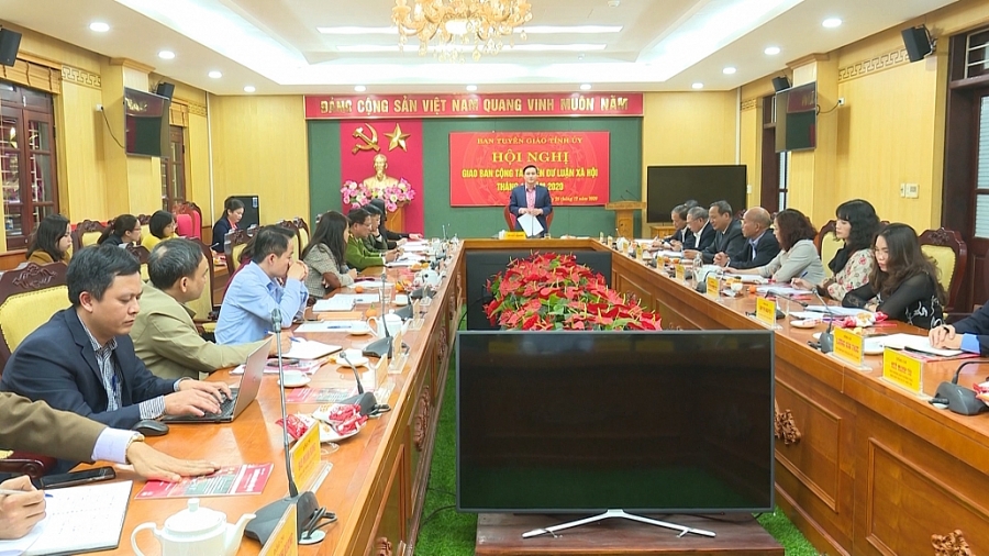 Hội nghị giao ban cộng tác viên dư luận xã hội (TS 28/12) Hội nghị giao ban cộng tác viên dư luận xã hội (TS 28/12)