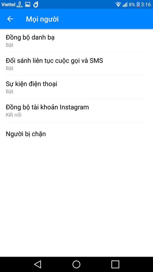 cach kiem tra facebook co dang thu thap lich su cuoc goi va tin nhan hay khong