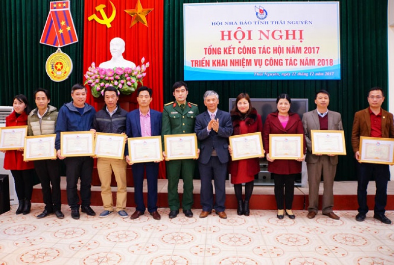 Hội Nhà báo tỉnh Thái Nguyên triển khai nhiệm vụ năm 2018