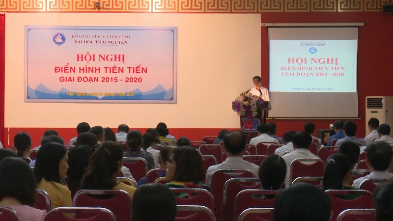 Đại học Thái Nguyên: Hội nghị điển hình tiên tiến giai đoạn 2015 - 2020
