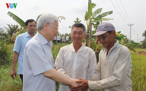 chi thi cua ban bi thu ve lanh dao dai hoi hoi nong dan cac cap