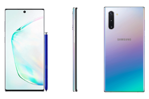 galaxy note 10 lo anh co man hinh 67 inch bo giac tai nghe