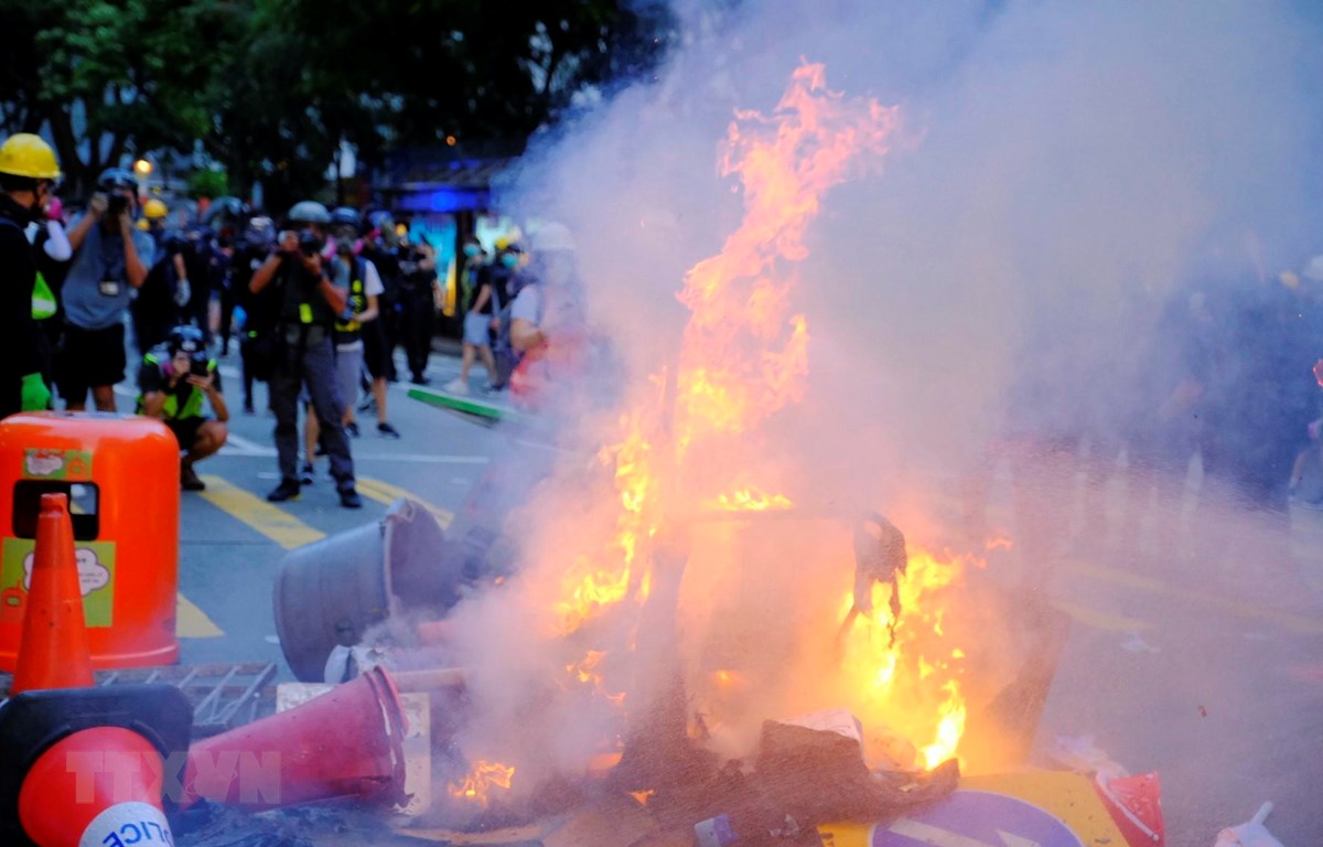 Cảnh sát Hong Kong tái khẳng định không dung thứ các hành vi bạo lực
