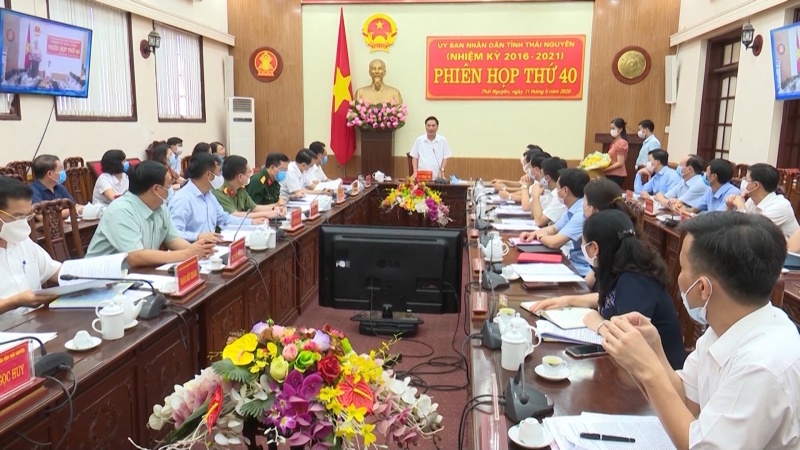 Phiên họp thứ 40 UBND tỉnh, nhiệm kỳ 2016-2021