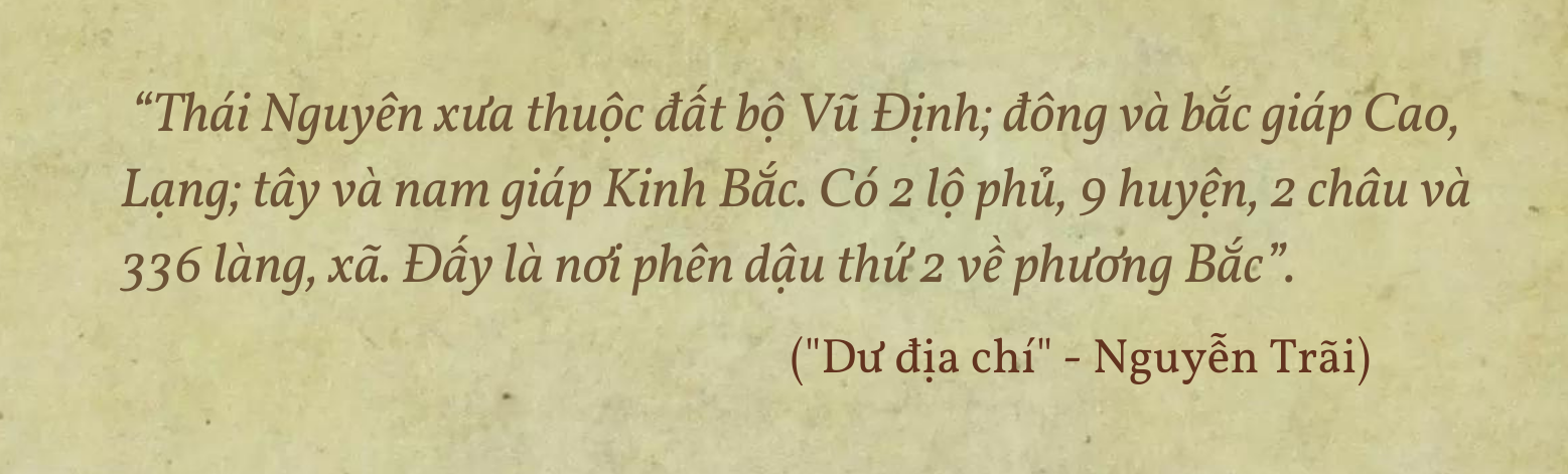 [Megastory] Diên cách Thái Nguyên trong lịch sử đất nước