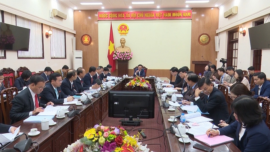 Thảo luận, cho ý kiến vào các nội dung chuyên đề trình tại Kỳ họp thứ 12, HĐND tỉnh Thái Nguyên khóa XIII Thảo luận, cho ý kiến vào các nội dung chuyên đề trình tại Kỳ họp thứ 12, HĐND tỉnh Thái Nguyên khóa XIII