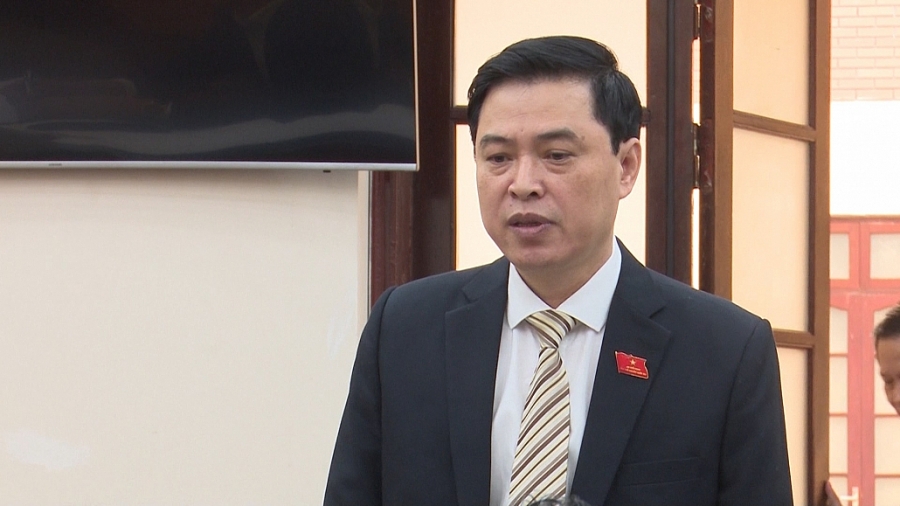 Thảo luận, cho ý kiến vào các nội dung chuyên đề trình tại Kỳ họp thứ 12, HĐND tỉnh Thái Nguyên khóa XIII Thảo luận, cho ý kiến vào các nội dung chuyên đề trình tại Kỳ họp thứ 12, HĐND tỉnh Thái Nguyên khóa XIII