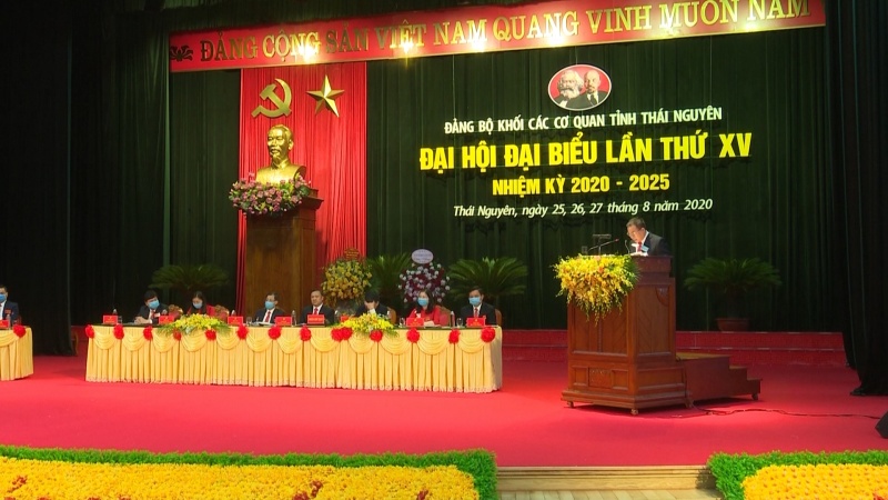 dai hoi dai bieu dang bo khoi cac co quan tinh lan thu xv nhiem ky 2020 2025