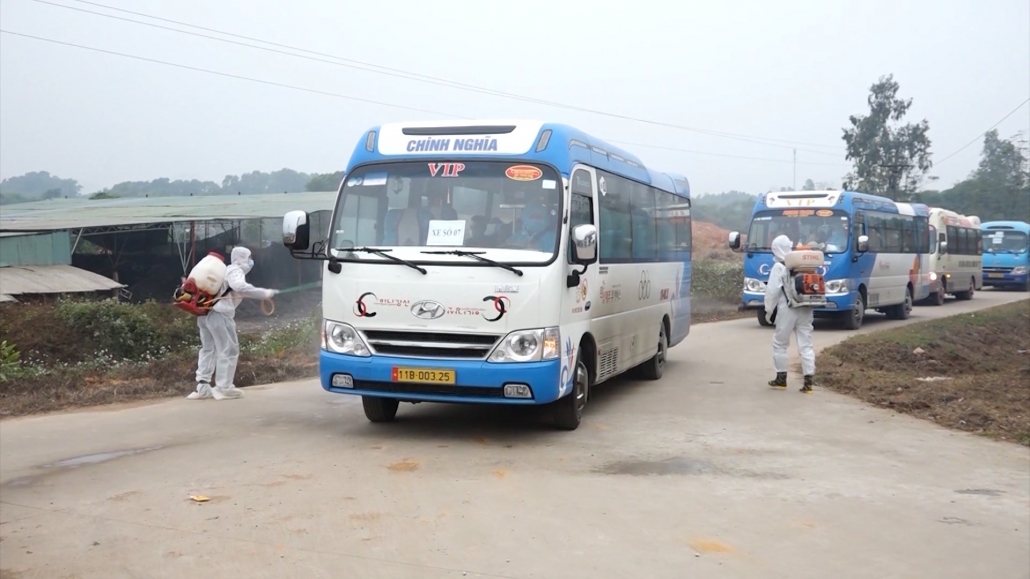 Đảm bảo điều kiện an toàn tiếp nhận công dân cách ly ngay sau khi nhập cảnh