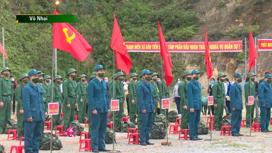 Thái Nguyên: Lễ giao nhận quân năm 2021 diễn ra trang trọng, ngắn gọn, an toàn Thái Nguyên: Lễ giao nhận quân năm 2021 diễn ra trang trọng, ngắn gọn, an toàn