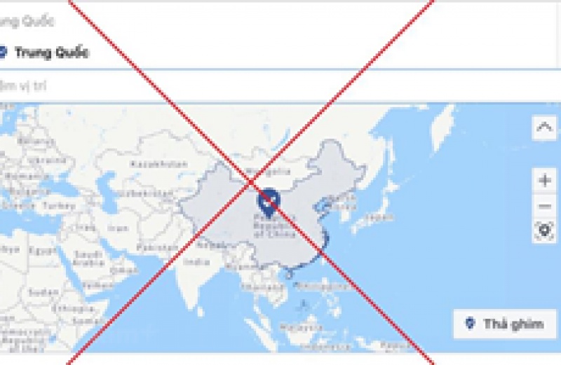 Facebook sửa sai sót hiển thị tên quần đảo Trường Sa, Hoàng Sa