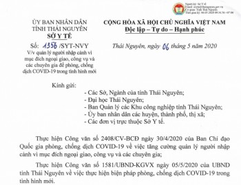 Quản lý người nhập cảnh vì mục đích ngoại giao, công vụ để phòng, chống dịch COVID-19 trong tình hình mới