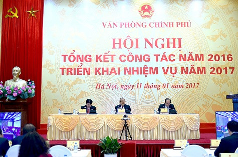 thu tuong du hoi nghi tong ket cong tac nam 2016 cua vpcp