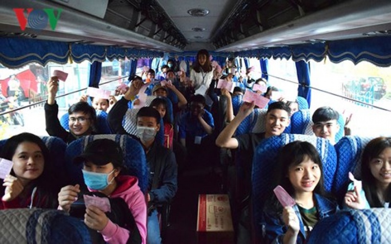 Nhiều hoạt động hỗ trợ sinh viên ở TP HCM dịp Tết nhieu hoat dong ho tro sinh vien o tp hcm dip tet