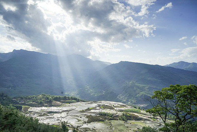 Ruộng bậc thang – điểm nhấn du lịch đầu năm mới