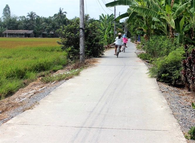 xay dung nong thon moi o mot xa 94 dong bao khmer