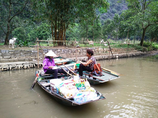 doc dao cho noi o vinh ha long tren can