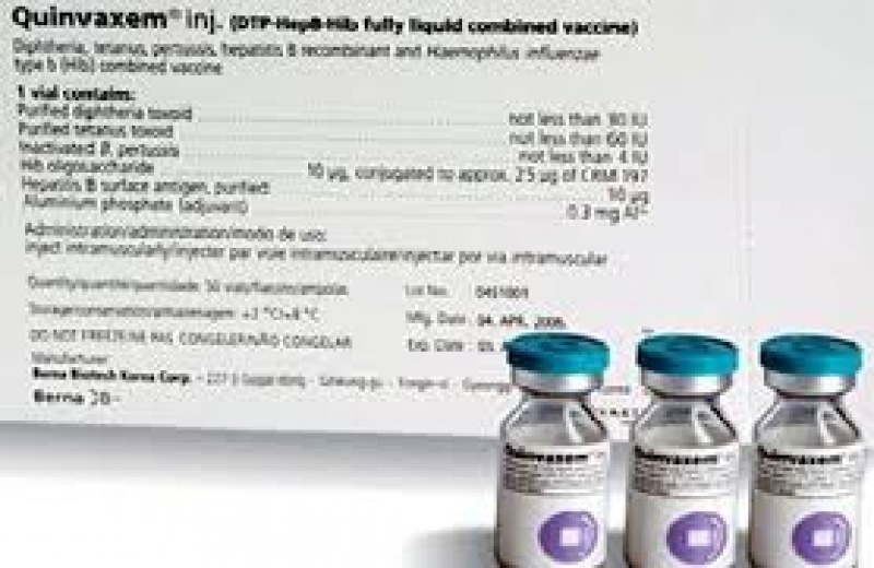 Việt Nam sẽ không sử dụng vaccine 5 trong 1 Quinvaxem