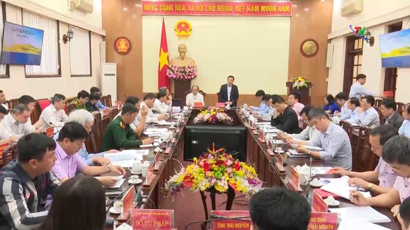 Thái Nguyên: Lấy ý kiến xây dựng Dự thảo Nghị định chi tiết thi hành một số điều của Luật Quy hoạch thai nguyen lay y kien xay dung du thao nghi dinh chi tiet thi hanh mot so dieu cua luat quy hoach