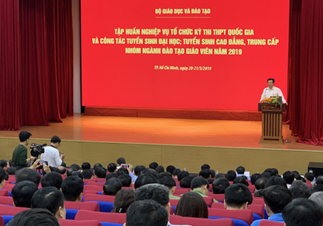 Thi THPT quốc gia 2019: Quy chế thi xây dựng theo tinh thần "năm rõ"