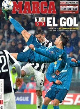 Báo chí thế giới ngả mũ thán phục trước tài năng của C.Ronaldo