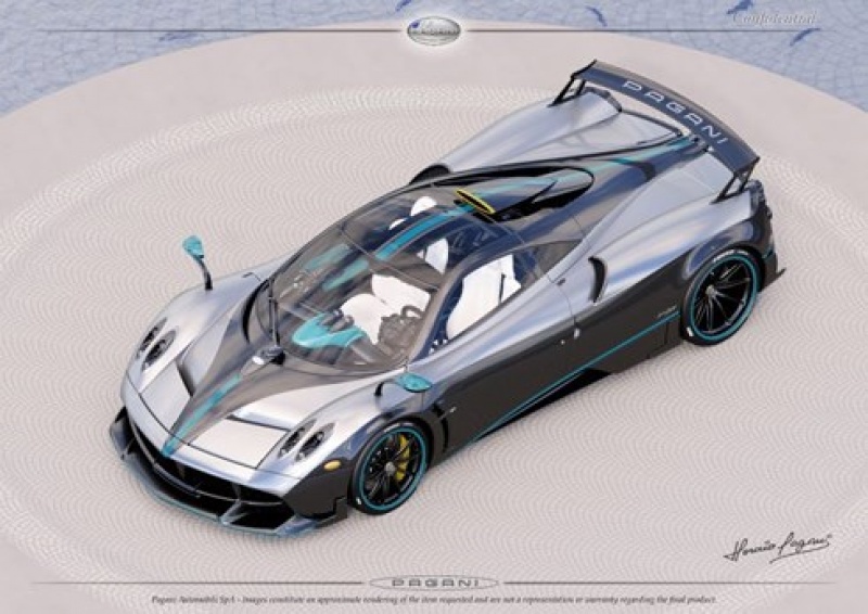 Hình ảnh chiếc Pagani Huayra cuối cùng được sản xuất