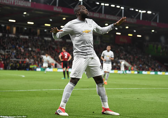 bournemouth 0 2 mu lukaku no sung tro lai