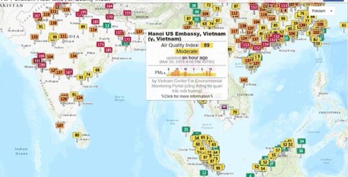 bo tnmt len tieng ve o nhiem bui tai ha noi dung thu 2 dong nam a