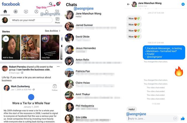 tach roi lai nhap tinh nang messenger len facebook nguoi dung chong het ca mat