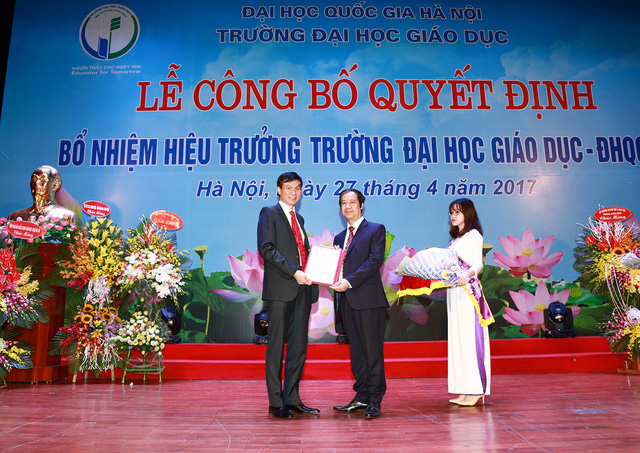 bo nhiem gsts nguyen quy thanh lam hieu truong truong dh giao duc