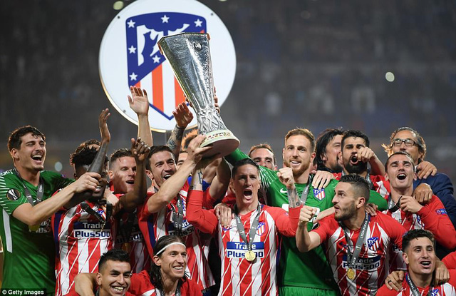 Thắng đậm Marseille, Atletico vô địch Europa League