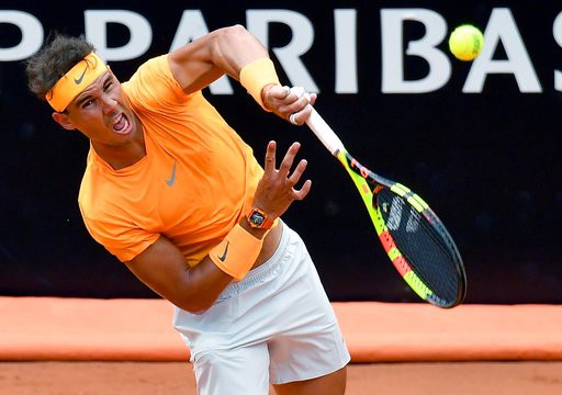 nadal khoi dau tot djokovic vuot ai thu hai o rome masters