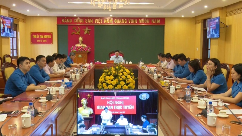 giao ban truc tuyen toan quoc cong tac to chuc xay dung dang