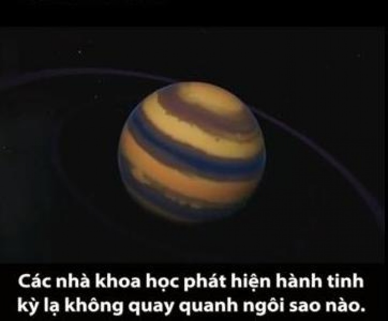 Hành tinh khổng lồ lang thang trong vũ trụ