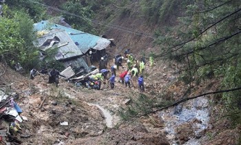 40 thợ đào vàng Philippines bị lở đất vùi lấp trong siêu bão Mangkhut