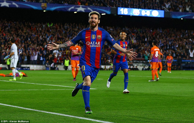 barcelona 4 0 man city cu hattrick cua messi